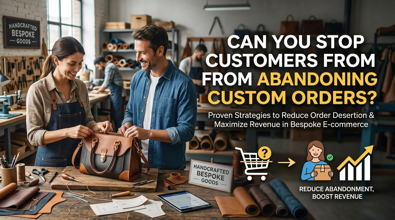 How to Stop Customers from Abandoning Custom Orders